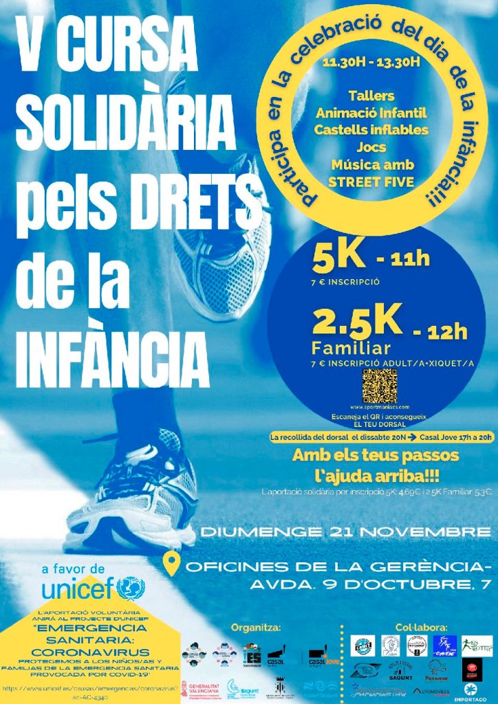 Carrera Solidaria por los Derechos de la Infancia “2.5K y 5K” 2021
