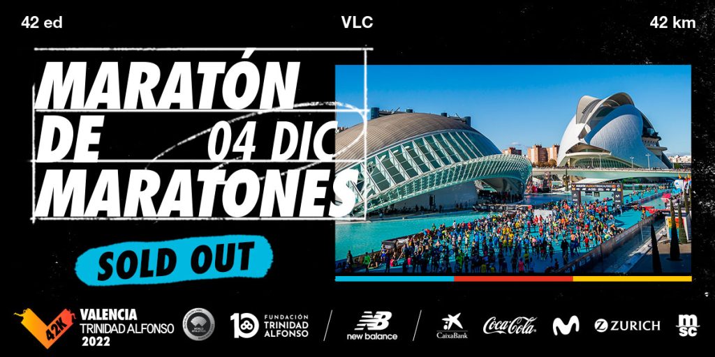 Se vuelve a repetir... Maratón Valencia agota sus dorsales 6 meses antes
