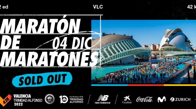 Se vuelve a repetir... Maratón Valencia agota sus dorsales 6 meses antes