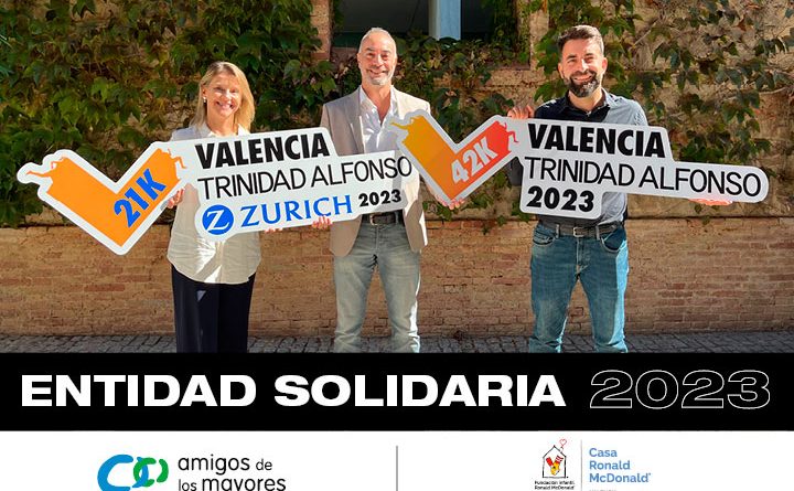 Entidades solidarias para Maratón y media Maratón Valencia 2023